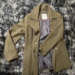 Tommy Hilfiger Green Trench Coat